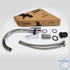 Смеситель для кухни, глянцевый хром, Meal, Milardo, M01SBJ0M05