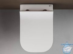 Унитаз подвесной безободковый Ceramicanova New Day Rimless CN3005 с сиденьем быстросъемным Soft Close (микролифт)