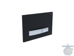 Кнопка смыва Aquatek KDI-0000026 черный\никель