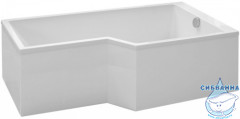 Фронтальная панель для ванны Jacob Delafon Bain-Douche Neo 111,5 см, монолитная панель фронтальная+боковая E6D135-00