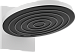 Верхний душ Hansgrohe Pulsify S 26 см 24150700 (белый)