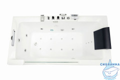 Акриовая ванна Gemy G9055 O L 181х92 с гидромассажем