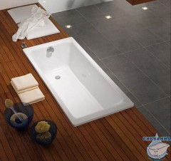 Стальная ванна Kaldewei Puro 653 180x80 easy-clean с ножками