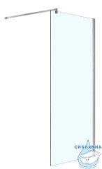 Walk-in Azario Chicago 120 профиль серебро, стекло прозрачное AZ-NAR6310 1200