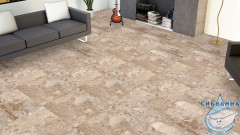 Плитка керамогранитная AZARIO RAINBOL BROWN 60х60 Glossy (P110082160G)