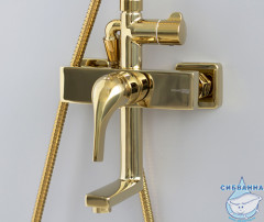 Душевая система Wasserkraft 300 1 режим  A17101 (золото)