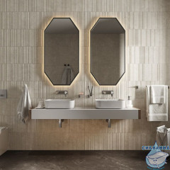 Бутылочный сифон для умывальника, сатин, Optima Home, IDDIS, OPTBN00i84