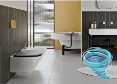 Унитаз подвесной GSI Modo+ 8415FR411 с сиденьем Soft Close (микролифт)