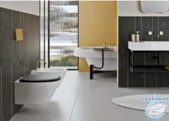 Унитаз подвесной GSI Modo+ 8415FR411 с сиденьем Soft Close (микролифт)