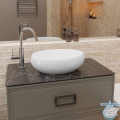 Раковина на столешницу 49 см Charus Northall 700-022W