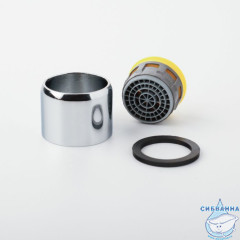 Аэратор для смесителя в комплекте с гайкой, силикон, M22, внутренняя резьба, IDDIS, 996S22S2SM