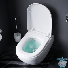 Унитаз подвесной безободковый AM.PM Sensation C301700WH (без сиденья) (белый глянец)