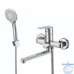 Смеситель для ванны, Helic, Milardo, HELSB02M02