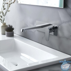 Смеситель для раковины встраиваемый Aquatek Оберон AQ1213CR (хром)