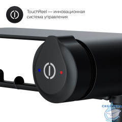 Смеситель с гигиеническим душем AM.PM X-Joy F0H85A822 (черный матовый)