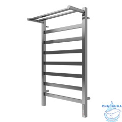 Полотенцесушитель электрический Terminus Ното П8 50х85 с полкой (с возможностью скрытого подключения, подключение справа)