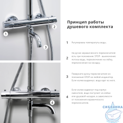 Душевой комплект для набора BK18801PG