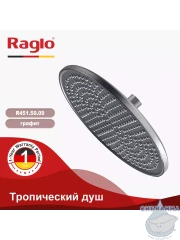 Верхний душ Raglo 250 R451.50.09 (графит)