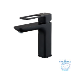 Смеситель для умывальника, черный, Slide, IDDIS, SLIBL00i01
