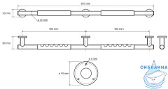 Поручень Bemeta Omega 104507691