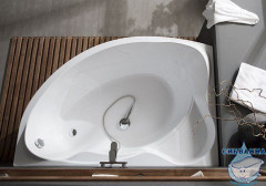 Акриловая ванна Aquanet Jamaica 160x100 L с каркасом