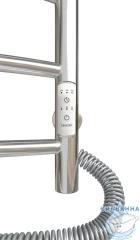 Полотенцесушитель электрический Санприз Классик П10 50Х100 U (хром) (подключение универсальное)