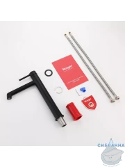 Смеситель для раковины Raglo R20.15.06 (черный матовый)