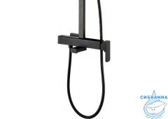 Душевая система Aquanet Gotic AF440-72-S-B (черный)