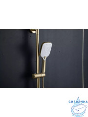 Душевая система Gappo G2448-3 230 1 режим (сатин золотой)