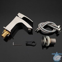 Смеситель для раковины Gappo G1007-5 (сатин)