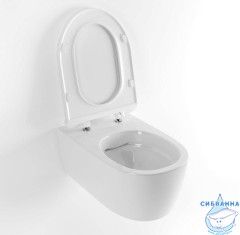 Унитаз подвесной безободковый Excellen Doto Pure Rim 55 CEEX.1404.545.WH с сиденьем Soft Close (микролифт)