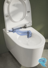 Унитаз подвесной безободковый VitrA Nest QuantumFlush 7870B403-0075 с сиденьем Soft Close (микролифт)