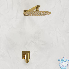 Душевая система Wasserkraft 250 1 режим A2151.183.208 (глянцевое золото )