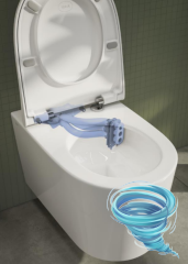 Унитаз подвесной безободковый VitrA Nest QuantumFlush 7870B403-0075 с сиденьем Soft Close (микролифт)