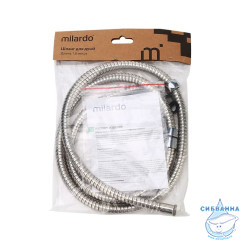 Шланг для душа, EPDM, 1,6 м, 130, Milardo, 130S160M19