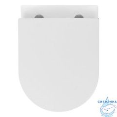 Унитаз подвесной безободковый Aquatek Классик AQ1111-00 с сиденьем Soft Close (микролифт)