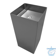 Раковина отдельностоящая ABBER Wasser Kreis AF2413GM оружейная сталь