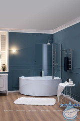 Акриловая ванна Aquanet Jamaica 160x100 R с каркасом