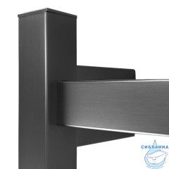 Полотенцесушитель электрический Calypso Ares П9 50х100 (оружейная сталь)