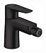 Смеситель для биде Hansgrohe Talis E 71720670 (с донным клапаном) (черный матовый)