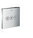 Переключатель Hansgrohe ShowerSelect Glass 15764000
