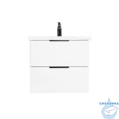 Тумба Viant Берлин 60 с раковиной Moduo 60 белый
