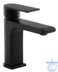 Смеситель для раковины Azario Delano AZ-158445224 (черный матовый)