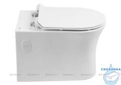 Унитаз подвесной Aquanet Rimless Roll 210766 (с сиденьем Soft Close (микролифт)