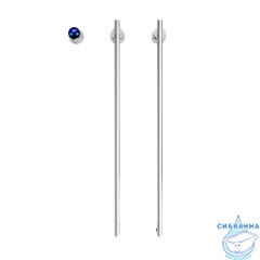 Полотенцесушитель электрический Terminus Рондо П2 35х76 (с возможностью скрытого подключения) (хром)