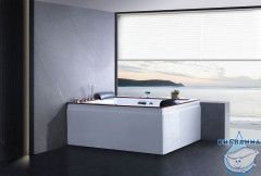 Акриовая ванна Gemy G9052 II K L 186х151 с гидромассажем