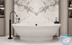 Ванна из литьевого мрамора Esse Mindoro 189x96