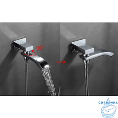 Душевая система Gappo G7107 300 1 режим (хром)