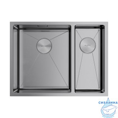 Кухонная мойка Omoikiri Taki  58-2-U/IF-IN-L 4993768 нержавеющая сталь
