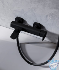 Смеситель для ванны Ravak 10° X070152 (черный матовый)